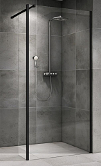 Душевая перегородка ABBER Immer Offen AG66100B Walk-in 100*214 L/R с поддоном 100*90*14