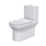 Унитаз-моноблок Comforty CF3C6328P 36*72 с крышкой-сиденьем микролифт Slim Унитаз-моноблок Comforty CF3C6328P 36*72 с крышкой-сиденьем микролифт Slim