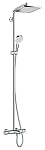 Душевая стойка Hansgrohe Crometta E 240 с изливом