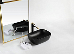 Накладная раковина BelBagno BB1302-H301 50*40 черная матовая Накладная раковина BelBagno BB1302-H301 50*40 черная матовая