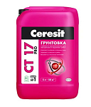 Грунтовка Ceresit CT 17 Pro глубокого проникновения 5л Грунтовка Ceresit CT 17 Pro глубокого проникновения 5л