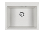 Кухонная мойка Paulmark Kante PM106052-WH 60*52 белая Кухонная мойка Paulmark Kante PM106052-WH 60*52 белая