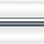 Декоративный молдинг Альтея на фронтальную панель хром