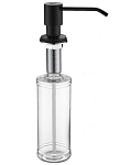 Дозатор Paulmark Rein D002-418 встраиваемый черный металлик Дозатор Paulmark Rein D002-418 встраиваемый черный металлик