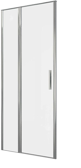 Душевая дверь в нишу Allen Brau Priority 3.31025.00 90*200 L/R профиль хром без поддона