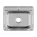 Кухонная мойка Iddis Basic BAS53P0i77 53*43 нерж. сталь, полированная Кухонная мойка Iddis Basic BAS53P0i77 53*43 нерж. сталь, полированная