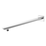 Душевой кронштейн Lemark LM4987CW 41,7см хром/белый Душевой кронштейн Lemark LM4987CW 41,7см хром/белый