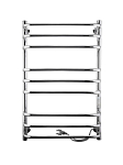Электрический полотенцесушитель Indigo Brace Lux 50*80 L/R серебристый Электрический полотенцесушитель Indigo Brace Lux 50*80 L/R серебристый