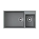 Кухонная мойка Omoikiri Tedori 85*46,5 гранитная крошка Leningrad Grey полуторная Кухонная мойка Omoikiri Tedori 85*46,5 гранитная крошка Leningrad Grey полуторная