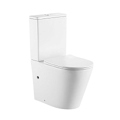 Унитаз-компакт Triton-Pro Corso CO-3906 36,5*61 безободковый с крышкой-сиденьем микролифт Slim