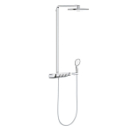 Душевая стойка Grohe Rainshower SmartControl 26250LS0 с термостатом хром/белый Душевая стойка Grohe Rainshower SmartControl 26250LS0 с термостатом хром/белый