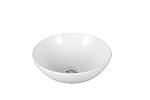 Накладная раковина Ceruttispa CR3301GW 40*40 белая, круглая Накладная раковина Ceruttispa CR3301GW 40*40 белая, круглая
