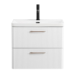 Тумба с раковиной BelBagno Due 60 Bianco Lucido Тумба с раковиной BelBagno Due 60 Bianco Lucido