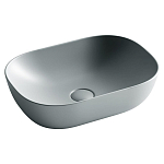 Накладная раковина Ceramicanova Element 45,5*32,5 антрацит матовый Накладная раковина Ceramicanova Element 45,5*32,5 антрацит матовый