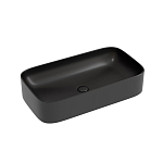 Накладная раковина Ceramicanova Element 70,5*38 черная матовая Накладная раковина Ceramicanova Element 70,5*38 черная матовая