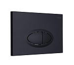 Кнопка смыва Logan Oval двойная, Black Mattе Кнопка смыва Logan Oval двойная, Black Mattе